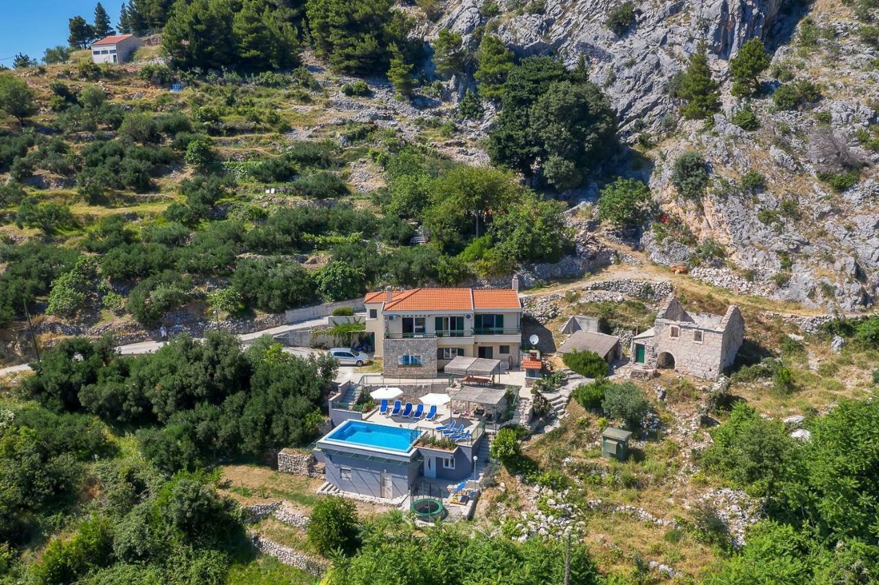 Villa Makar,Heated Pool,Gym,Grill,Seaview Makarska Exterior photo