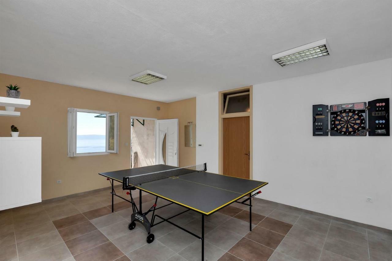 Villa Makar,Heated Pool,Gym,Grill,Seaview Makarska Exterior photo