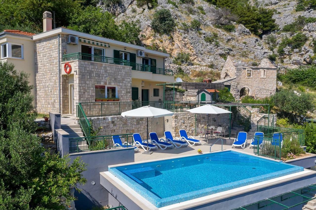 Villa Makar,Heated Pool,Gym,Grill,Seaview Makarska Exterior photo