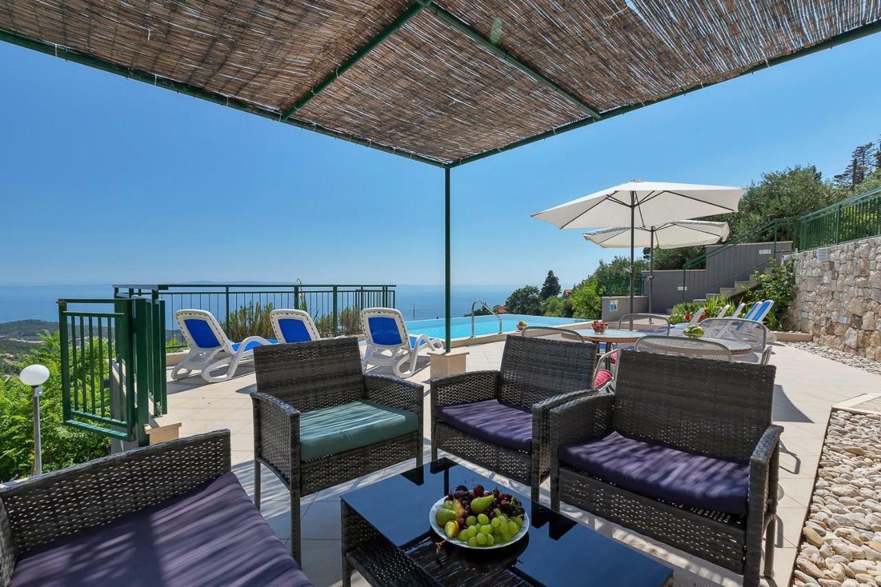 Villa Makar,Heated Pool,Gym,Grill,Seaview Makarska Exterior photo