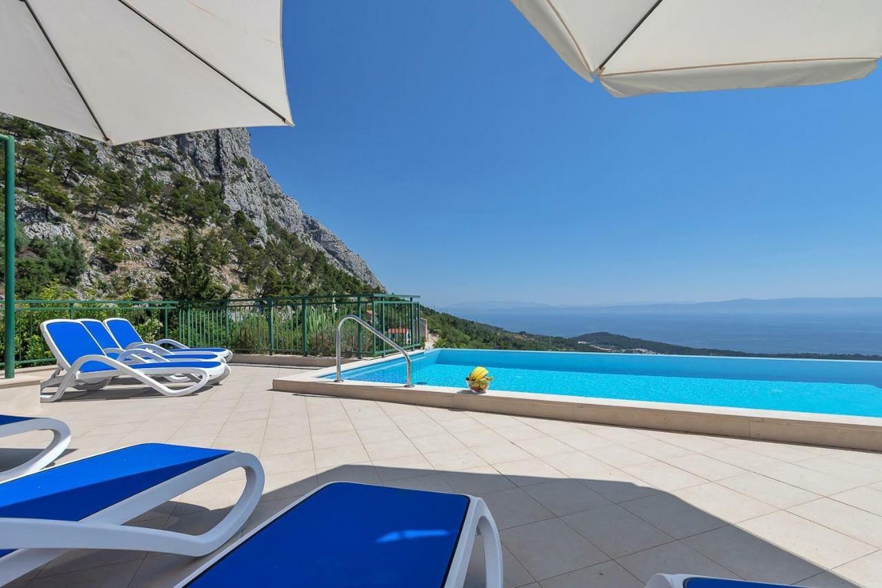 Villa Makar,Heated Pool,Gym,Grill,Seaview Makarska Exterior photo