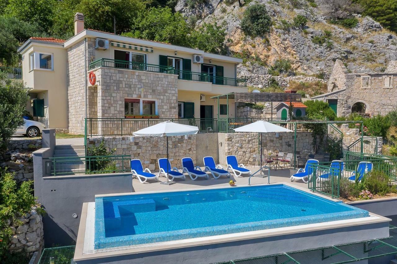 Villa Makar,Heated Pool,Gym,Grill,Seaview Makarska Exterior photo