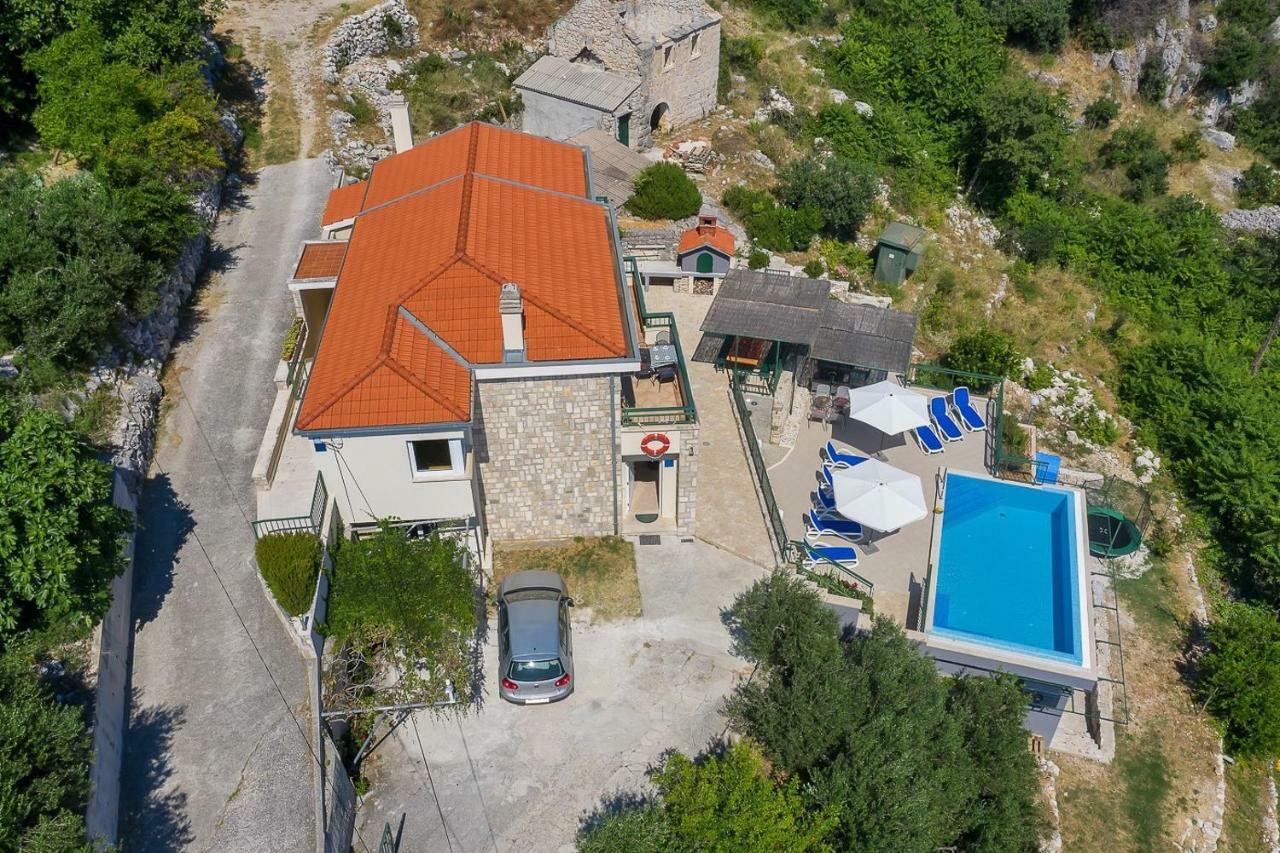 Villa Makar,Heated Pool,Gym,Grill,Seaview Makarska Exterior photo